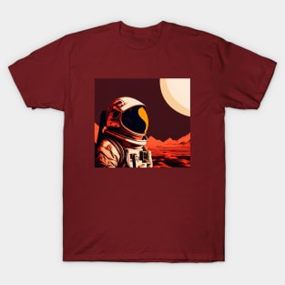 Astronaut on Mars T-Shirt